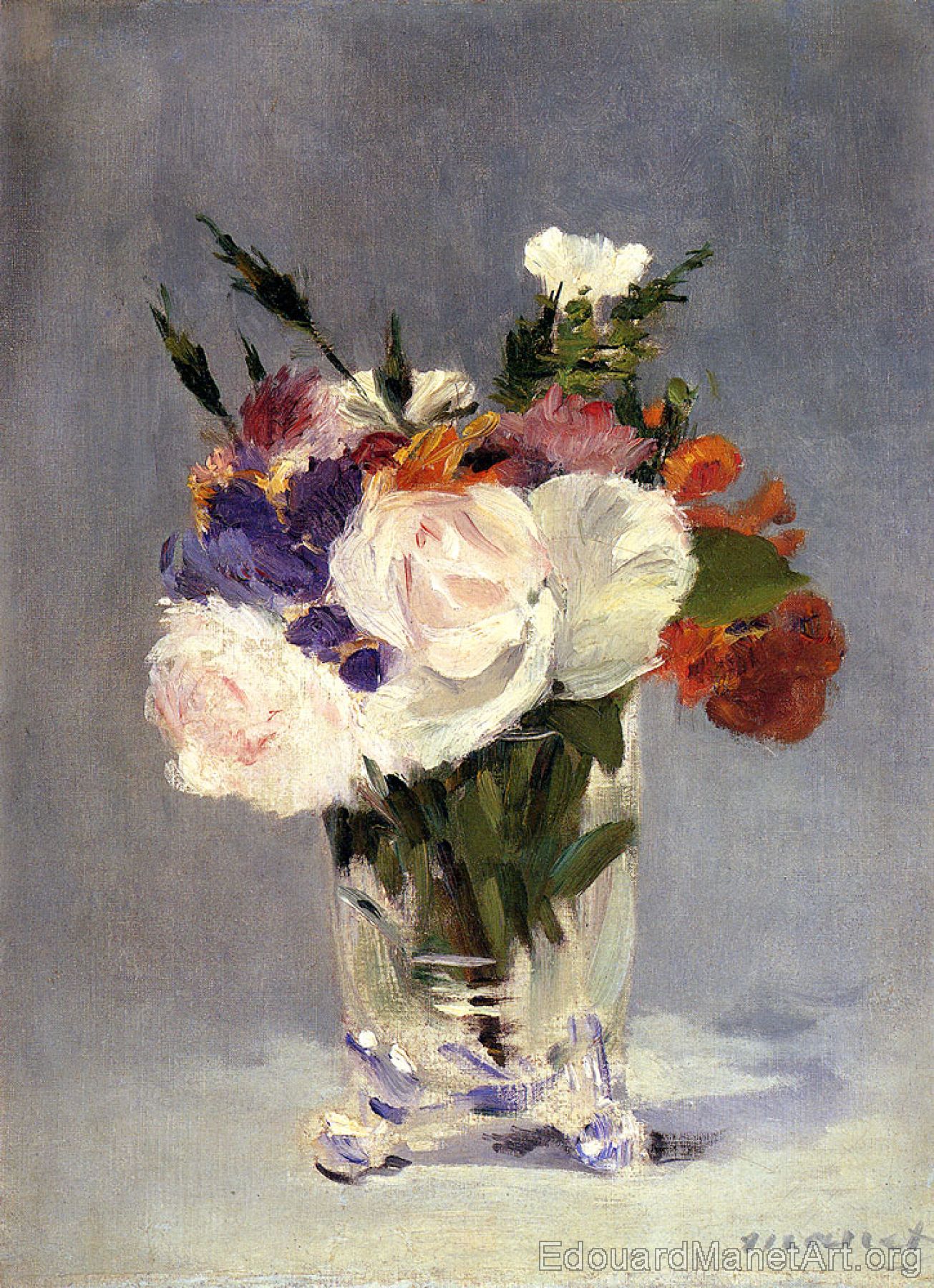 Flowers In A Crystal Vase II